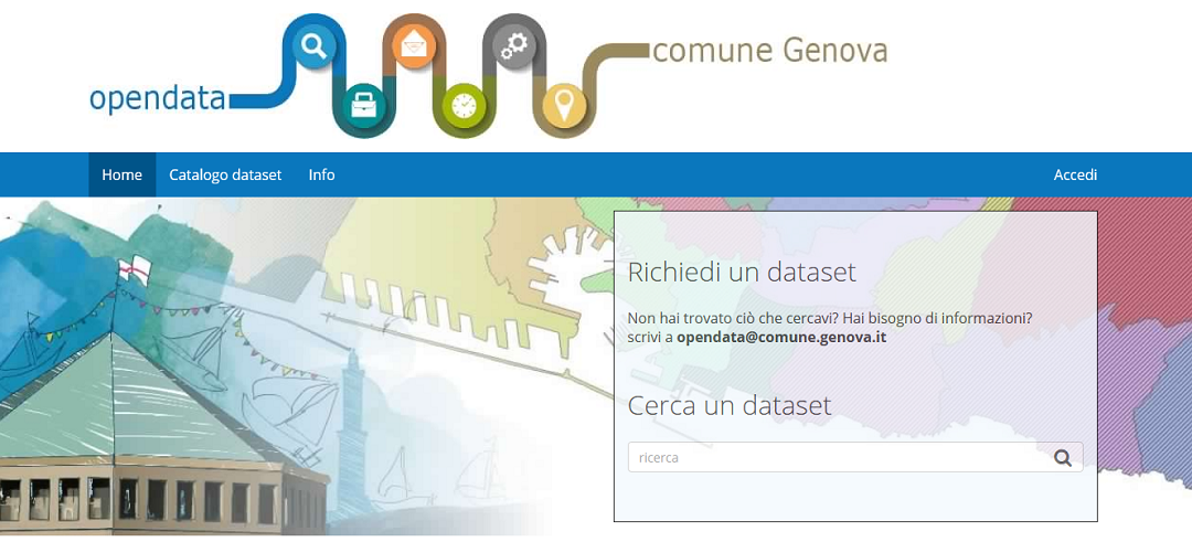 La cartografia del Comune di Genova diventerà presto Open Data 
