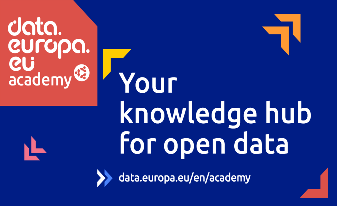 Il Portale Europeo dei dati lancia data.europa academy!